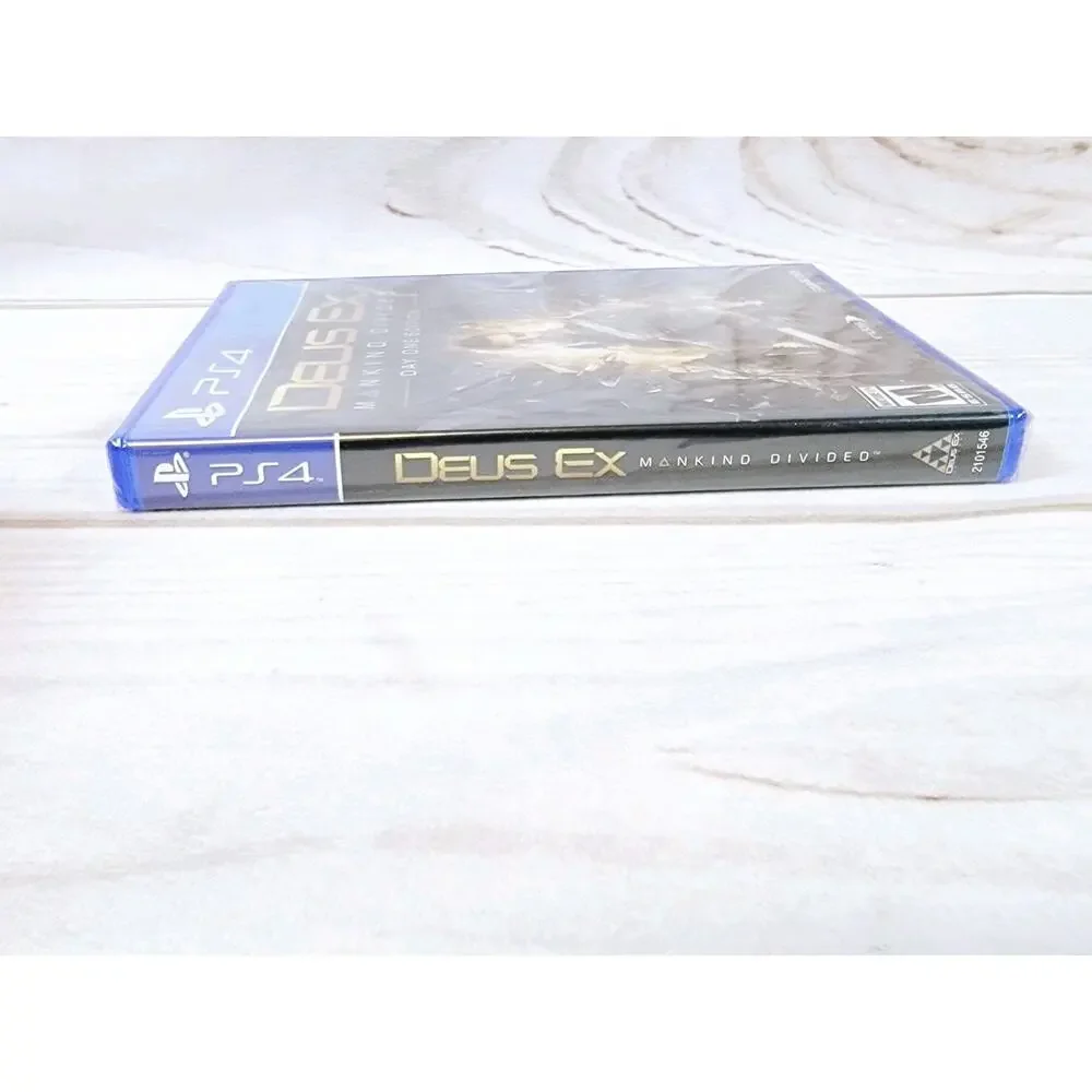 Deus Ex: Mankind Divided - Day One Edition (Sony PlayStation 4, 2016) SEALED